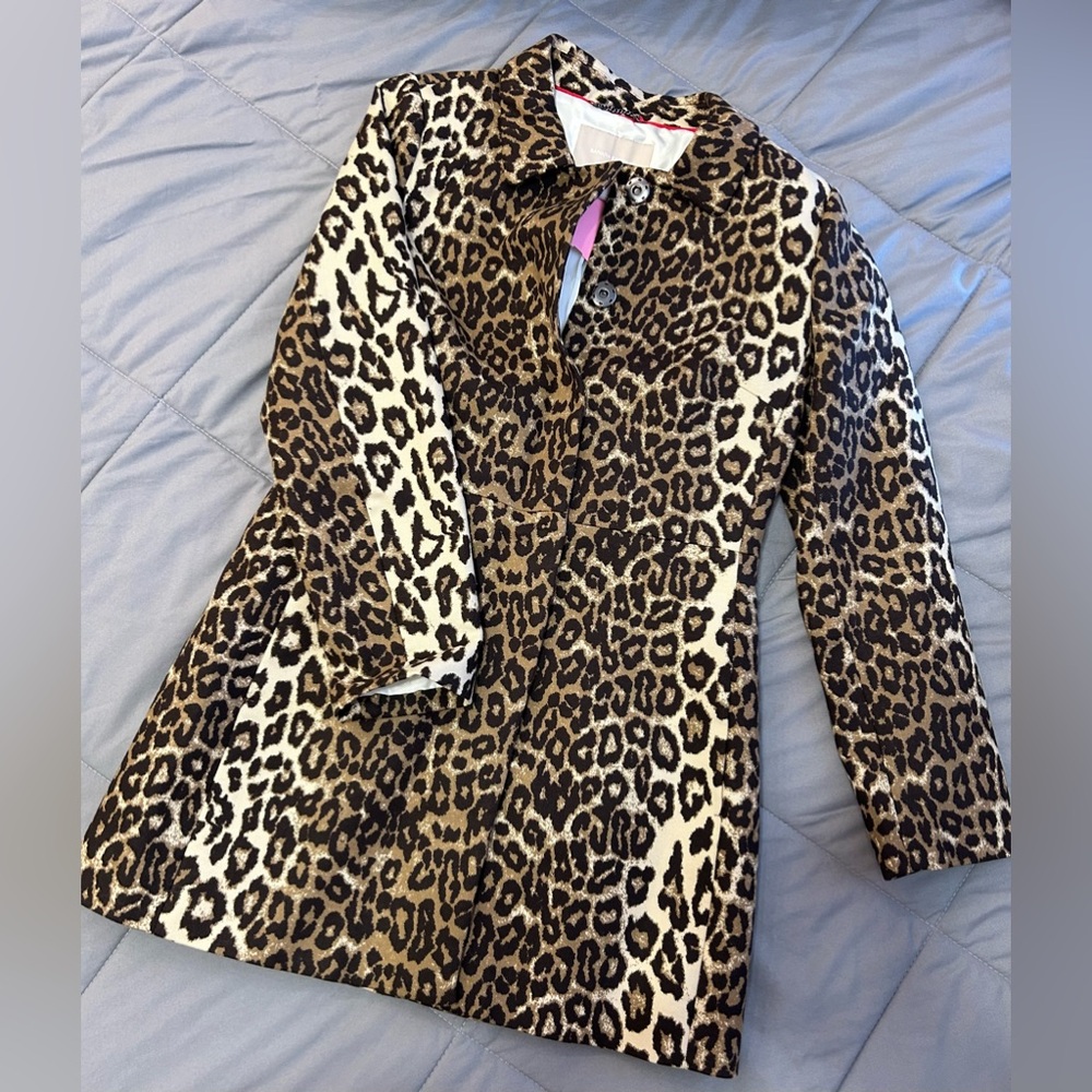 Cheetah Banana Republic jacket
